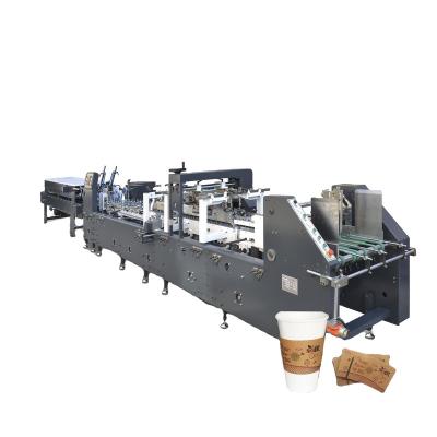 China Separate Auto Food Motor Control Box Folder Gluer For Paper Box Making for sale