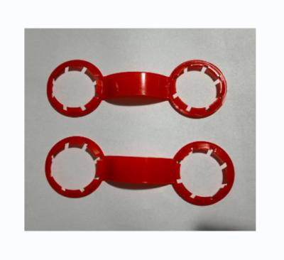 China Eco-friendly Hot Sales Wear Resistant Oil Barrel Ring Plastic Double Handle United Single Wine Buckle for sale