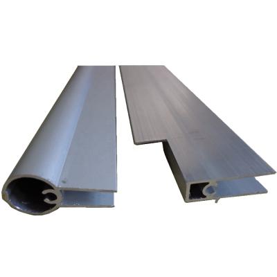 China Polycarbonate Aluminum Fixing Bar (Front and Back) for Polycarbonate Tent and Door Canopy for sale