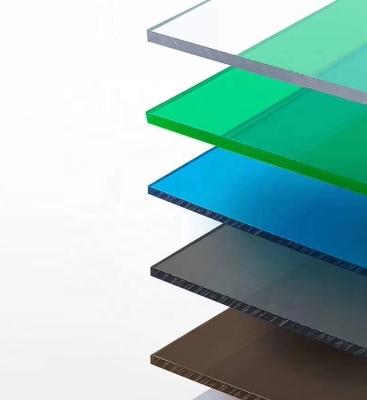 China Clear, Green, Blue, Gray, Bronze Color Flat Polycarbonate Solid Sheet For Roofing Panel Solid Polycarbonate Sheet-88 for sale