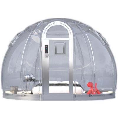 China Thermoformed Transparent Dome House Polycarbonate Dome House Igloo Camping for sale