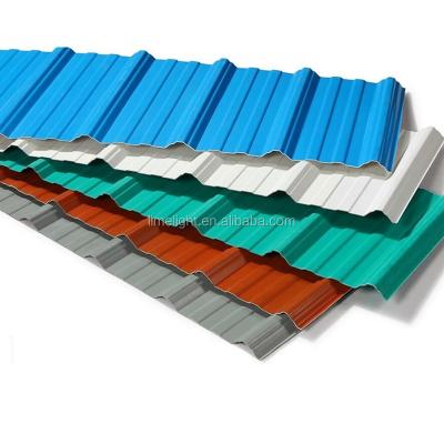 China Synthetic Resin Corrugated PVC Roofing Sheet for sale