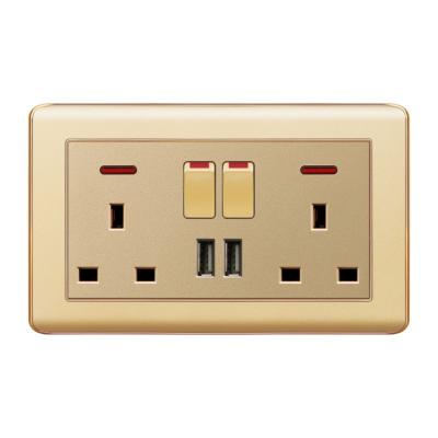 China HOME USE UK High Quality Multi USB Charging Power Socket for sale