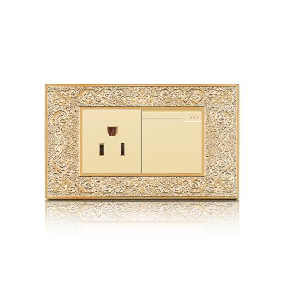 China HOME USE Home Lighting US Standard Electrical Wall Outlet And Switch for sale