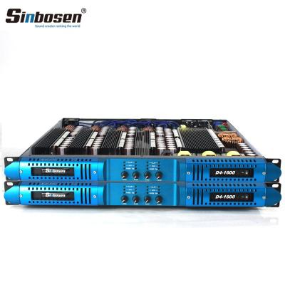 China Sinbosen High Temperature Protection 4000 Watt DJ Audio D Class 1U Power Digital Professional High Quality Amplifier for sale