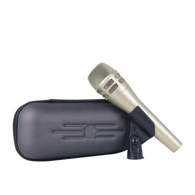 China Good Protable Microphone Brands New Gold KM8 Pro Singing Studio Microphone for sale