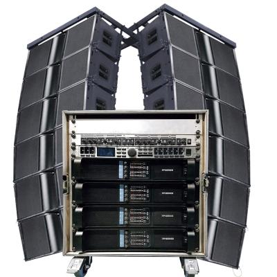 China Audio Perfect Professional Line Array DJ Sound System Speaker Noise DS-10Q KA210 Power Amplifier for sale