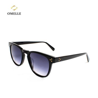 China OMELLE 2021 Fashion Sunglasses UV400 Protection Acetate Sunglasses For Women Men for sale