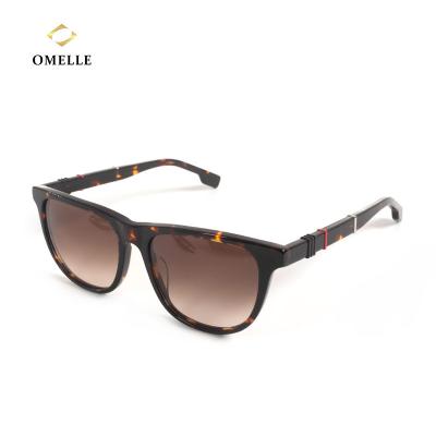 China 2022 Fashion Sunglasses Vintage Unique High Quality Explosion-proof Thin Light Acetate Uv400 Colorful Sunglasses for sale