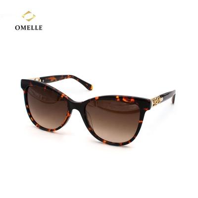 China UV400 OMELLE Acetate Sun Glass High Quality For Europe USA Sunglasses Eyewear Glasses for sale