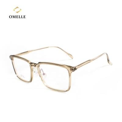 China For OMELLE Glasses Rectangle Antiblue Light Designer Eye Glasses Optical Frame Monocle for Men and Women for sale