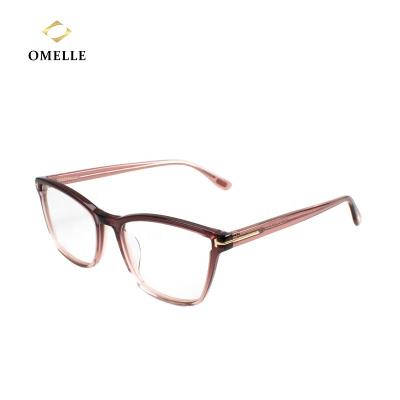 China Anti UV Optical Glasses Eye Strain Reading Glasses Indicating Glass OMELLE Acetate Multifunctional Fashionable Eye Sight Glasses For Custom Wholesale for sale