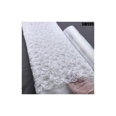 China Supoo High quality Dubai dentelle 3D Lace Fabric french lace fabric net fabric embroidery for wedding and party dress for sale