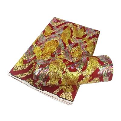 中国 2023  hot fashion african wax with sequins wax fabric 販売のため