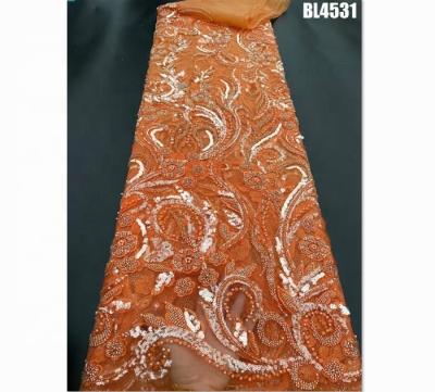 Cina 2023 Hot Sale Wholesale Price Guipure Cord Lace Fabric in vendita