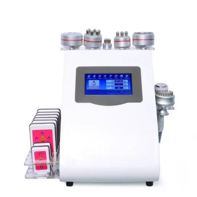 China Weight Loss 9 in 1 40k 3D Cavitation RF Body Slimming Skin Tightening Machine for sale