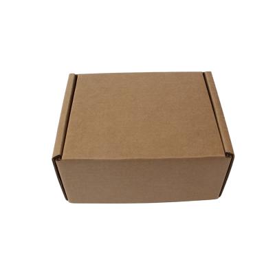 China Wholesale Recyclable Ready To Ship Corrugated Kraft Paper Cardboard Shipping Mailer Box For Small Accessories for sale