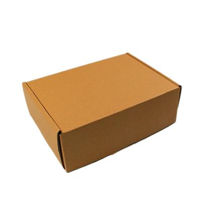 China Economic Wholesale Custom Printing Corrugated Black Recycled Materials Shipping Kraft Paper Ads Box For Kids Underwear for sale