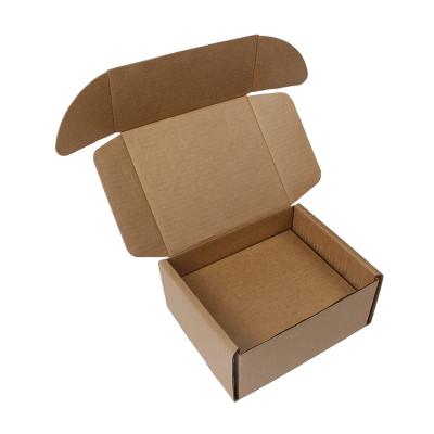 China Recyclable Wholesale Custom Logo Single Cardboard Corrugated Mailing Box For Smart Electronics With Paper Insert for sale