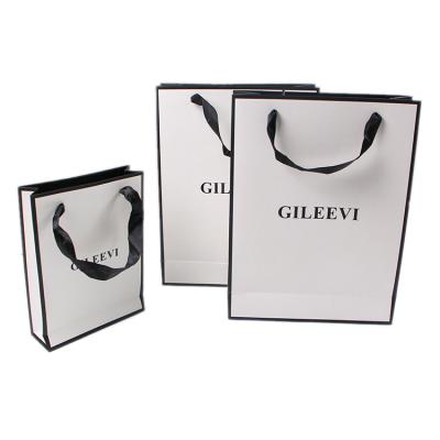 China Recyclable Eco Friendly Shopping Thank You Paper Bag Gift Customized Packaging for sale