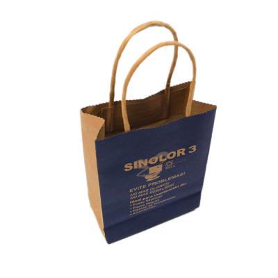 China New Wholesales Materials Fancy Custom Logo Small Gift Recycled Paper Bag For Packaging for sale