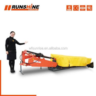 China Custom Pasture Garden Ride On Grass Logo Lawn Mower Clipping for sale