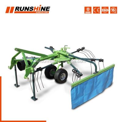 China Raking And Expert Tedding Supplier Competitive Pasture Lawn Rake Mounted With Tractor for sale