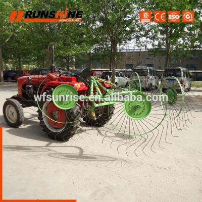 China Raking and Tedding Made in China Manufacture Grass Stem Hay Rake for sale