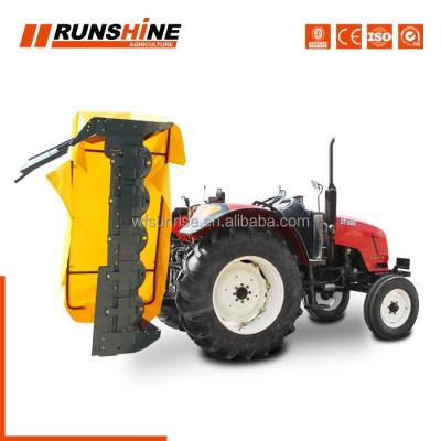 China Cutting grass Runshine 2 disc drum mower for hay, grass and alfalfa for sale