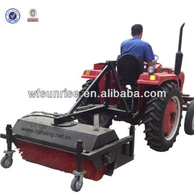 China Road sweeper or snow sweeper tractor road sweeper with hydraulic transmission for sale