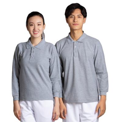 China Chinese T-shirt Manufacturing New Arrival Anti-Shrink CVC Plain Combed Cotton Long Sleeve T-shirt for sale