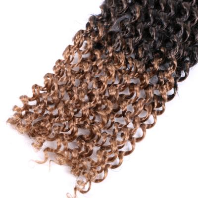 China Manufacturer Wholesale Loose Wave Twist Crochet Braid Box Braids Passion Twist Loose Wave Pre Stretched Synthetic Braiding Hair for sale