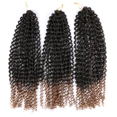 China Low Temperature Flame Retardant Synthetic Braiding Hair Loose Twist Nice Manufacturer Prices Passion Loose Twist Crochet Box Braids for sale