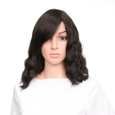 China Short Bob Wigs For Women Bob Wigs High Temperature Fiber Black Water Wave Synthetic Natural Shorts Bob Wigs For Women for sale