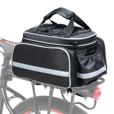 China Factory Direct Large Capacity Bicycle Rear Seat Pannier Bike Trunk Outdoor Recycling Extended Bag for sale