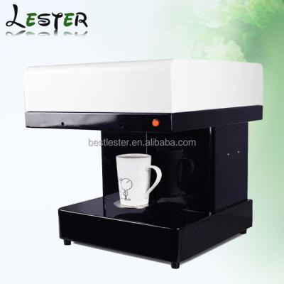 China Coffee Printer LSTA4-020 Warm White Directly Print Edible Food Coffee Printer for sale