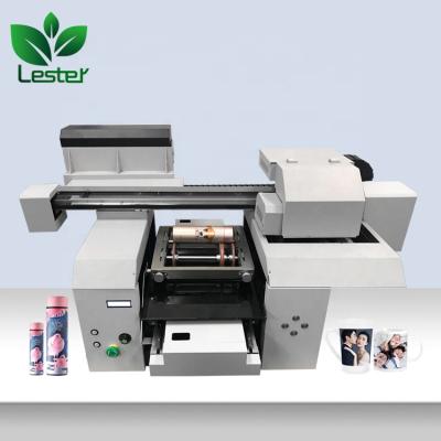 China High Speed ​​UV Printer Cylinder Bottle LSTA3-334 2 Print Heads Inkjet Cylinder Mug Bottle Machine for sale