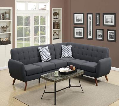 China Other modern scenography low back rest fiber sofa for sale