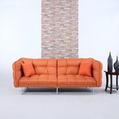 China Foldable Modern Solid Wood Full Size Sofa With Bed 150 Cm Designs for sale