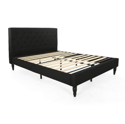 China Strong Oak Couch Black French Solid Bed Frame for sale