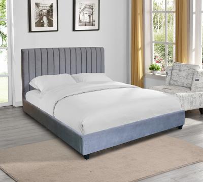 China Tufted American Wood Platform Timber Plywood Bed Frame Headboards Designs for sale