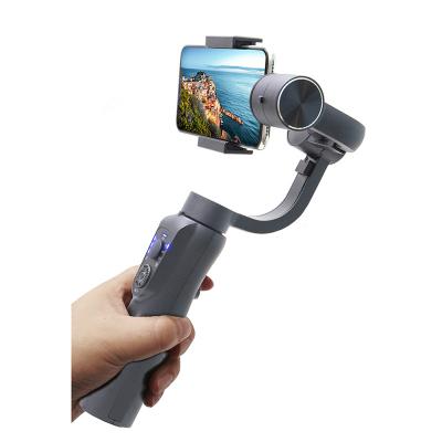 China Popular Style 3-Axis Selfie Stick Gimbal Foldable Stabilizer Support Universal 3-Axis Gimbal Mode Tripod for sale