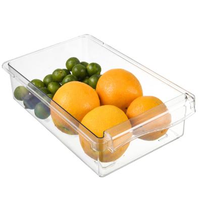 China Hot Type Egg Freshness Preservation Amazon Refrigerator Organizer Bins Fridge Storage Container Drawer Storage Box for sale