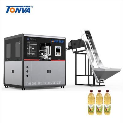 China Automatic Bottle TONVA PET Vinegar Bottle Blow Molding Machine Price for sale