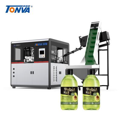 China TONVA Hotels Fully Automatic Shampoo Bottle Milk Bottle Pet Stretch Blow Molding Machine for sale