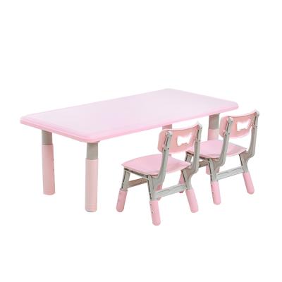 China Modern indoor kids children learning table and chair for early education for sale