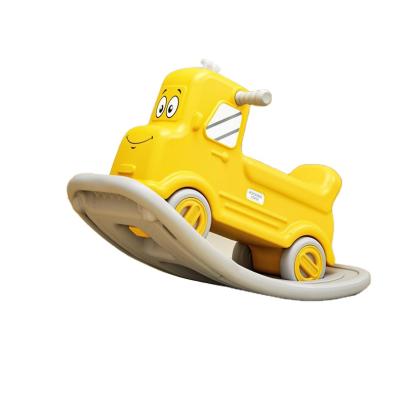 China Ride on Toy Hobby Tree Car Theme Indoor 2 in 1 Funny Rocking Horse Kids Rocker for sale