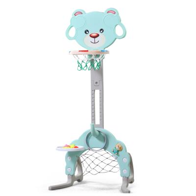 China Updated Mini Adjustable Kids Basketball Stand Indoor Portable 2-7 Hoop for sale