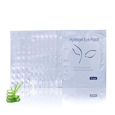 China Aluminum Foil Bag Packaging Anti Wrinkle Moisturizer Silicone Eye Patch For Eyelash Extension for sale