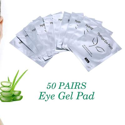 China Aluminum Foil Bag Packaging Anti Wrinkle Moisturizer Correction Eye Mask For Eyelash Extension for sale